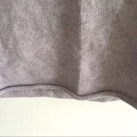 AUTUMN CASHMERE Crew Neck Long Sleeve Sweater Lilac Grey S - Picture 4 of 5